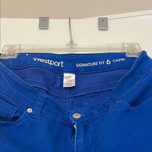 Westport Women's Capri Pants in Blue